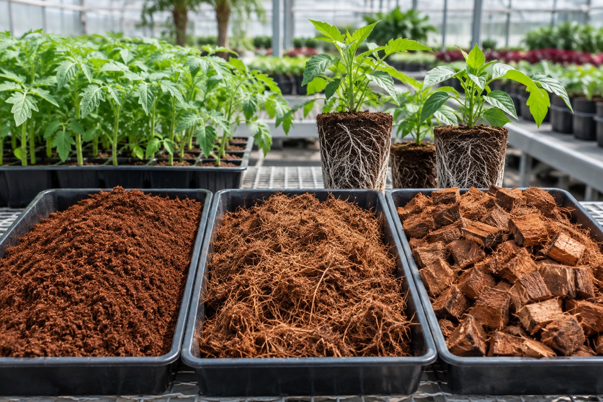 Cocopeat Particle Size: Why Pith, Fiber, and Chips Matter for Plant Roots